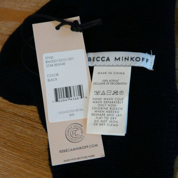 NWT Rebecca Minkoff Touque Hat. - Picture 7 of 8